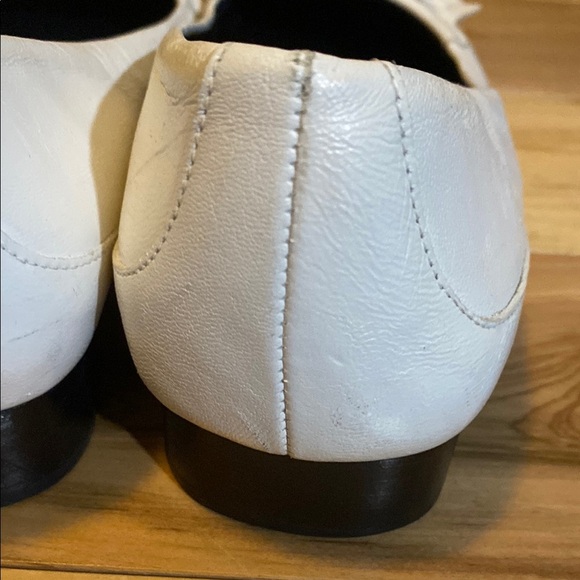 Etienne Aigner Cream Ballet Flats - Picture 12 of 14